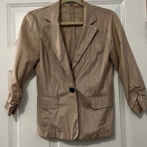 Tan blazer